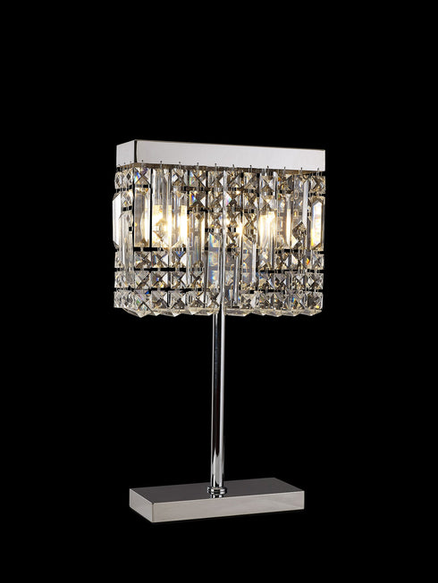 Zula Rectangular 2 Light Table Lamp